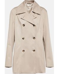 Totême - Double-breasted Trench Jacket - Lyst