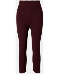Chloé - Knitted Capri Pants - Lyst