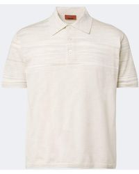 Missoni - Cotton-Blend Polo Shirt - Lyst