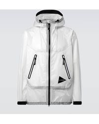 and wander - Impermeable De Pu Con Paneles - Lyst