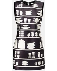 JW Anderson - Mini Shift Printed Minidress - Lyst