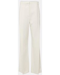 TOVE - Gabrielle Crepe Wide-Leg Pants - Lyst