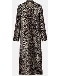 RIXO London - Mantel Jacoba Aus Jacquard - Lyst