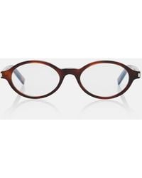 Saint Laurent - Sl 751 Jeanne Oval Glasses - Lyst