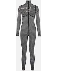 Givenchy - Body De Cuello Alto De Malla - Lyst