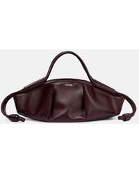Loewe - Paseo Small Leather Tote Bag - Lyst