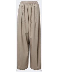 Frankie Shop - Oakdale Virgin Wool Wide-Leg Pants - Lyst