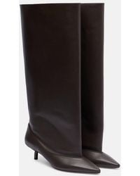 Jacquemus - Tourni Leather Knee-High Boots - Lyst