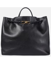 Bottega Veneta - Andiamo Large Leather Tote - Lyst