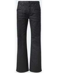 Gucci - Horsebit Coated Flared Jeans - Lyst