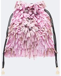 La DoubleJ - Dustbag Embellished Pouch - Lyst