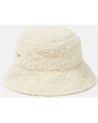 Balmain - Sombrero de pescador de mezcla de lana - Lyst