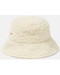 Balmain - Logo Wool-Blend Bucket Hat - Lyst