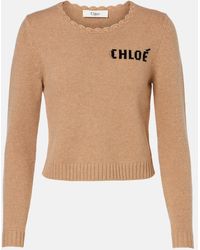 Chloé - Pullover Aus Wolle Und Kaschmir - Lyst