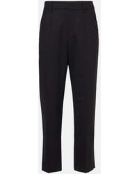Isabel Marant - Wool-Blend Straight Pants - Lyst
