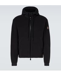 Moncler - Sudadera Con Capucha Y Cremallera - Lyst