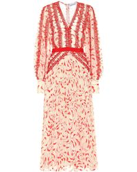Self-Portrait Maxi Dress - Multicolour