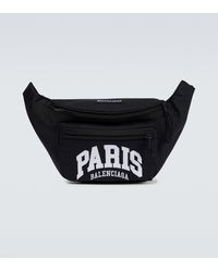Balenciaga Marsupio Cities Paris Explorer - Nero