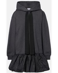 Patou - Sweatshirt-Kleid Aus Baumwolle - Lyst