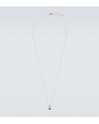 Gucci - Halskette Interlocking G Aus Sterlingsilber - Lyst