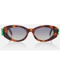 Dior - Dior Clover B1I Oval Sunglasses - Lyst