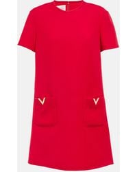 Valentino - Crepe Couture Dress - Lyst