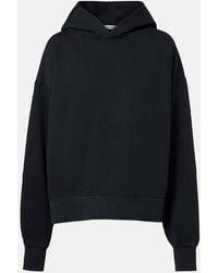 SLVRLAKE Denim - Relaxed Cotton Jersey Hoodie - Lyst