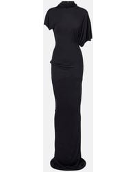 Rick Owens - Lilith Draped Jersey Gown - Lyst