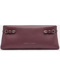 Brunello Cucinelli - Small Leather Clutch - Lyst