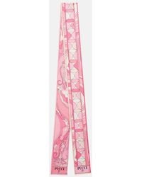 Emilio Pucci - Tuch Orchidee Aus Seiden-Twill - Lyst