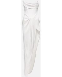 Alex Perry - Bridal Bustier-Robe Aus Crepe - Lyst