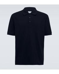 Bottega Veneta - Cotton Polo Shirt - Lyst