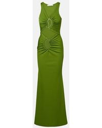 Christopher Esber - Paisley Gathered Maxi Dress - Lyst