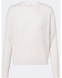 Eleventy - Cable-Knit Cashmere Sweater - Lyst