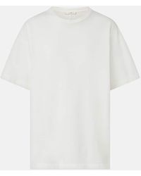 The Row - T-Shirt Lavinia Aus Baumwolle - Lyst