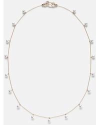 Sophie Bille Brahe - Lou Lou 14Kt Necklace With Freshwater Pearls - Lyst