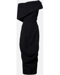 Jacquemus - One-Shoulder Midi Dress - Lyst