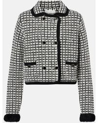 Nina Ricci - Wool-Blend Cardigan - Lyst