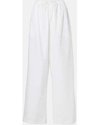 The Row - Pantalon Ample Hubert En Coton - Lyst