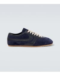 Dries Van Noten - Sneakers Aus Veloursleder Und Leder - Lyst