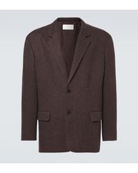 The Row - Eligio Linen And Wool Blazer - Lyst