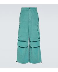Alanui - Velvet Corduroy Cargo Pants - Lyst