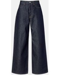 Acne Studios - Jeans 1981 A Gamba Larga E Vita Media - Lyst