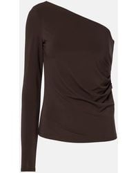 Max Mara - Spluga One-Shoulder Top - Lyst