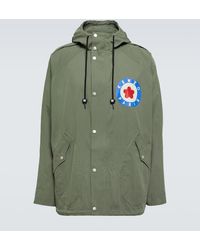 KENZO - Parka en mezcla de algodon Target - Lyst