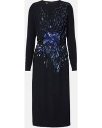 Dries Van Noten - Sequined Midi Dress - Lyst