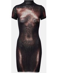 Jean Paul Gaultier - Mini Dress Mesh Body Dust - Lyst
