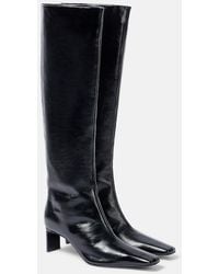 KHAITE - Ona 55 Leather Knee-High Boots - Lyst