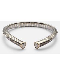 Marina B - Trisola 18Kt And Titanium Necklace With Diamonds - Lyst