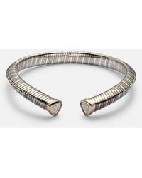 Marina B - Trisola 18Kt And Titanium Necklace With Diamonds - Lyst